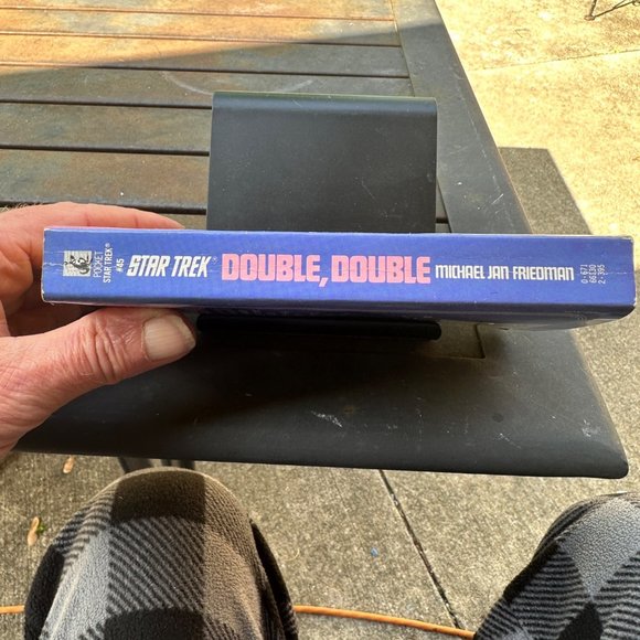 Star Trek - Double, Double Paperback Book - 1st Printing - 1989 - Picture 3 of 5